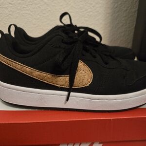 Nike Court Borough Low 2 Canvas Black Praline